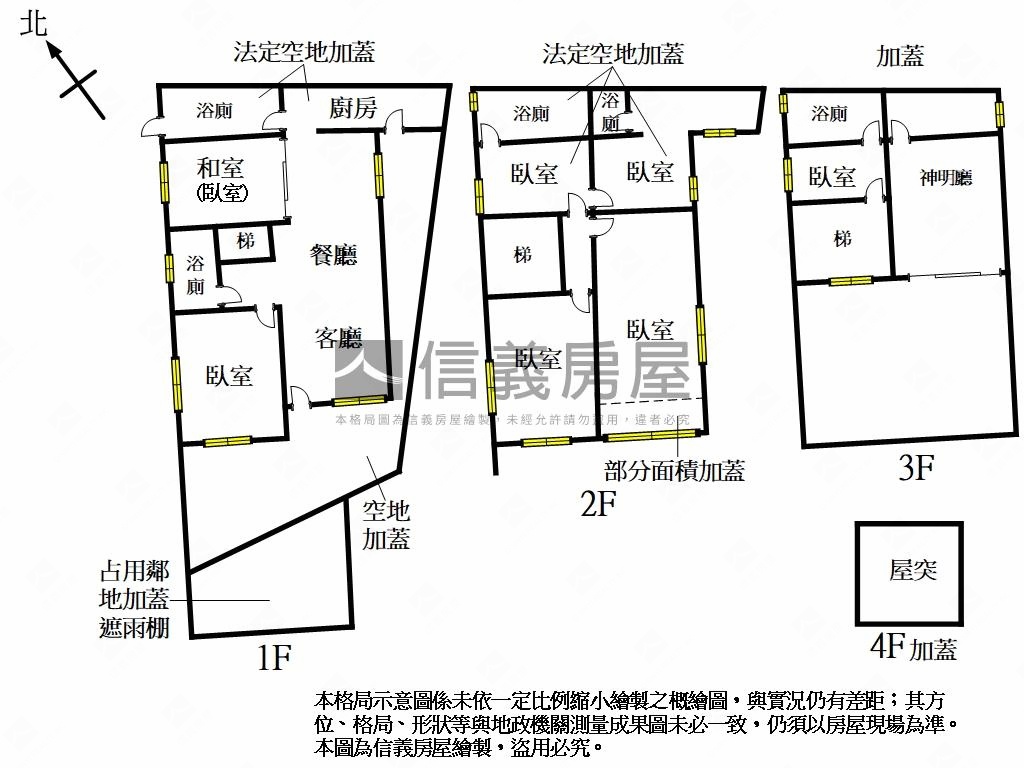 巨城旁獨棟大地坪透天房屋室內格局與周邊環境