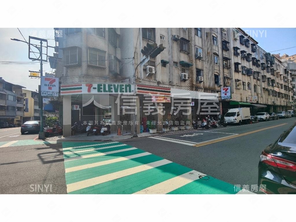 青島路統一超商霸氣角店房屋室內格局與周邊環境