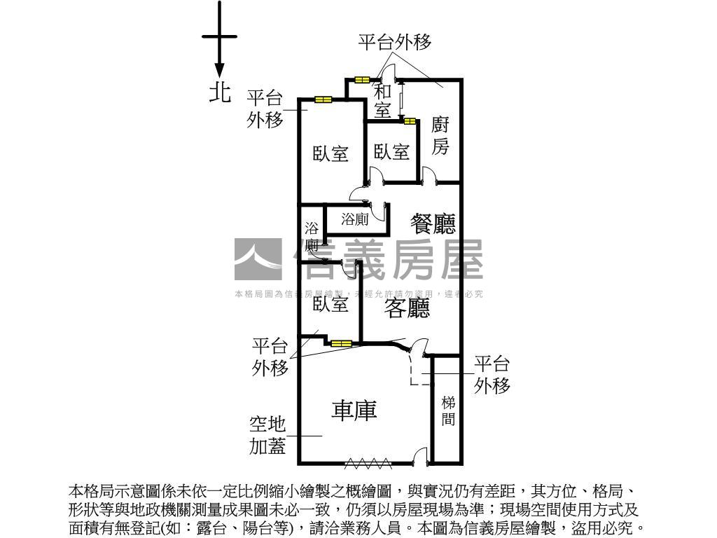 大巨蛋文創芳鄰１樓房屋室內格局與周邊環境
