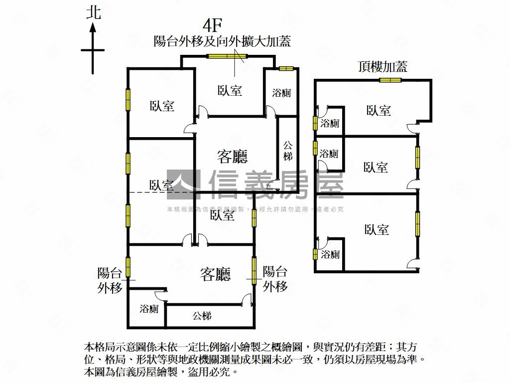 自強大戶富貴雙拼房屋室內格局與周邊環境