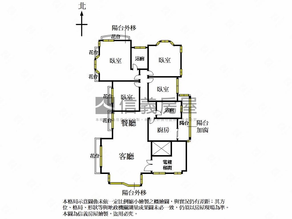 河景．大直儒園房屋室內格局與周邊環境