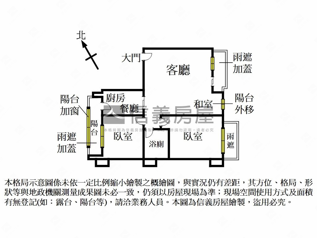 文山敦品２房１室坡平車位房屋室內格局與周邊環境