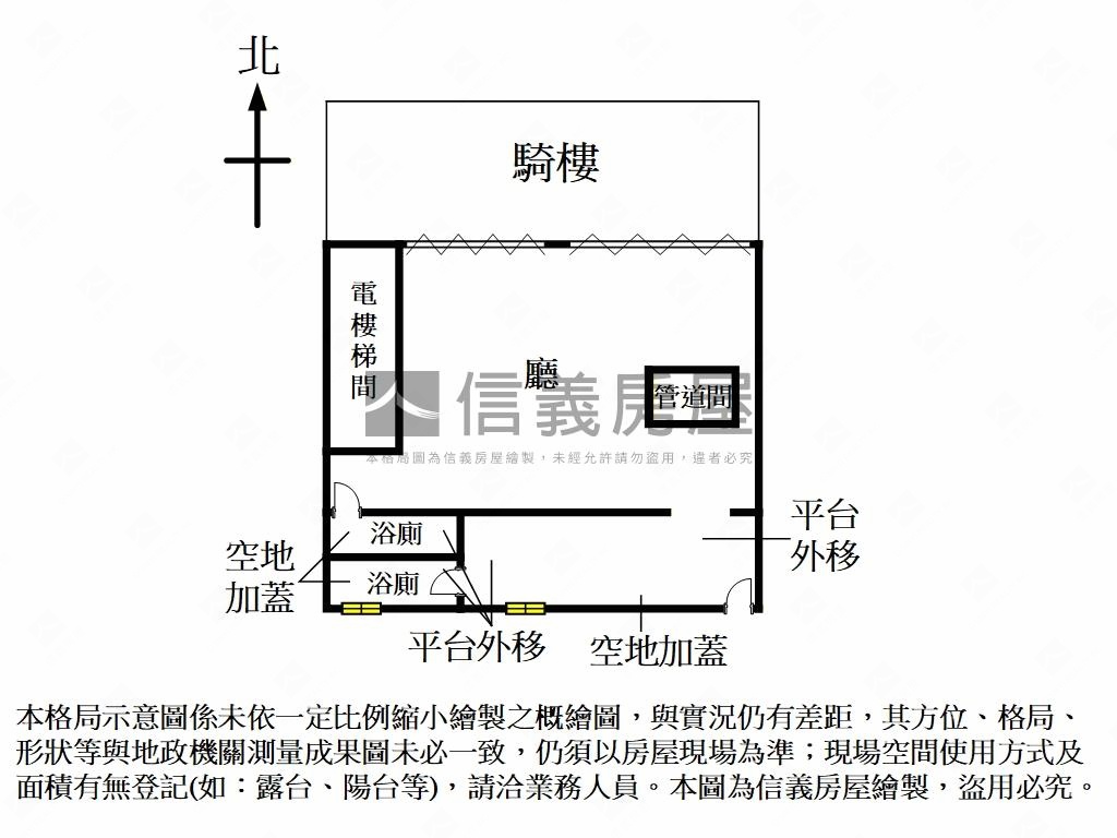 正長春路好旺金店面房屋室內格局與周邊環境