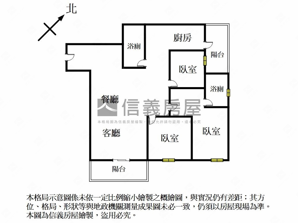 新潤青樺帝王樓層三房車位房屋室內格局與周邊環境