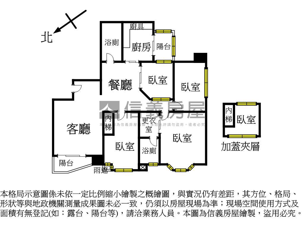 現代君址｜四房平面車位房屋室內格局與周邊環境