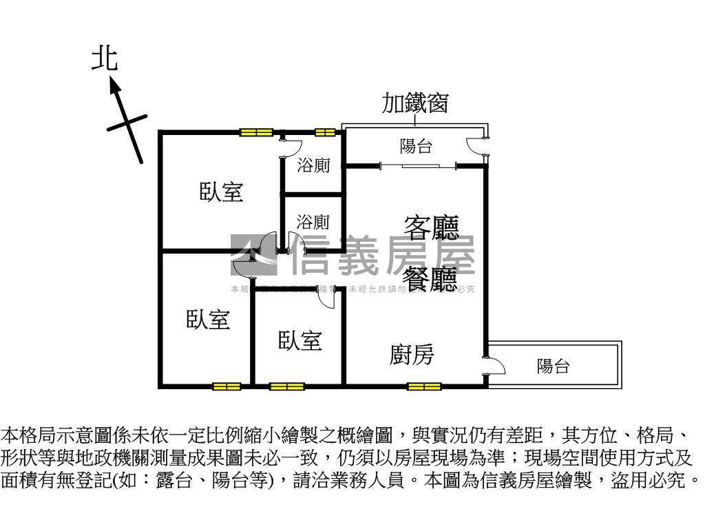 近榮總低總價高樓三房平車房屋室內格局與周邊環境