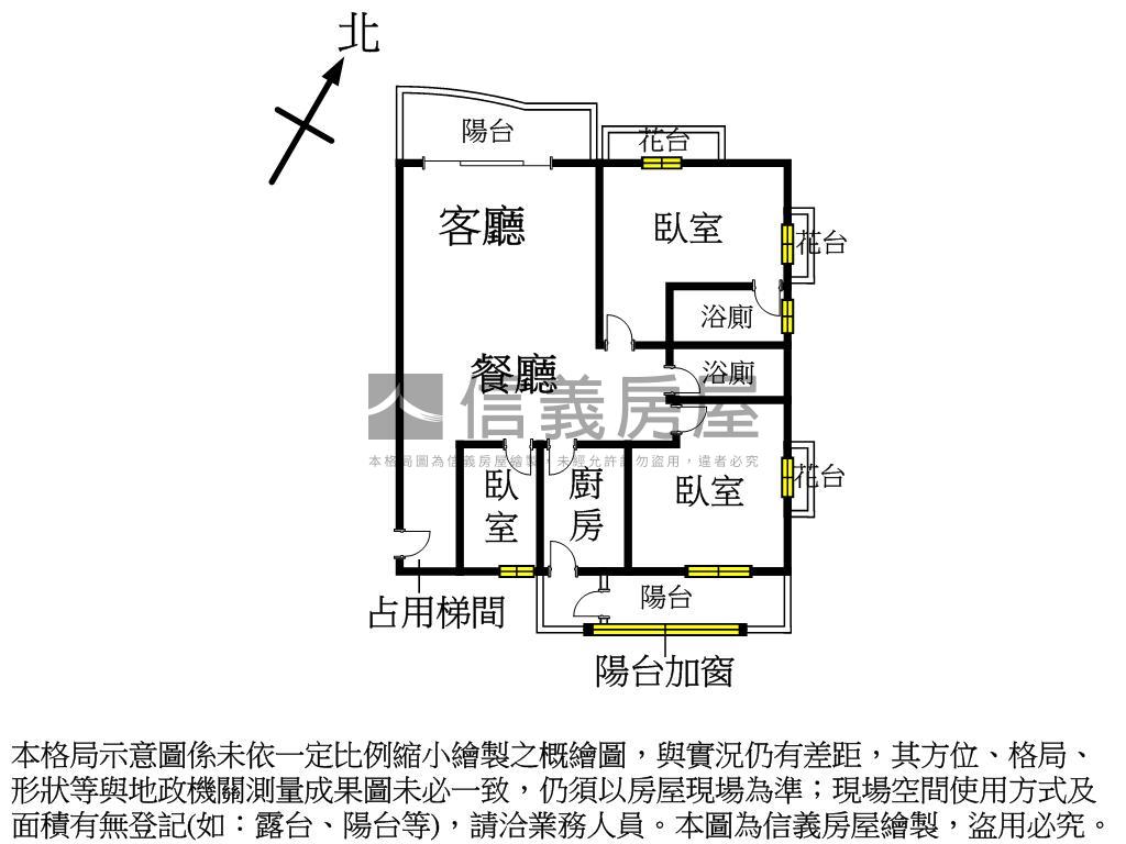 鳳山五甲機能好棒棒３房房屋室內格局與周邊環境
