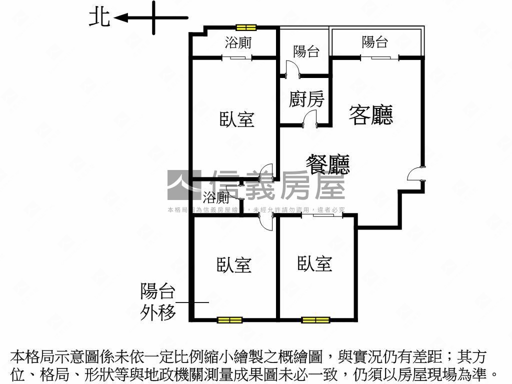 鄉林夏都３房平車美視野房屋室內格局與周邊環境