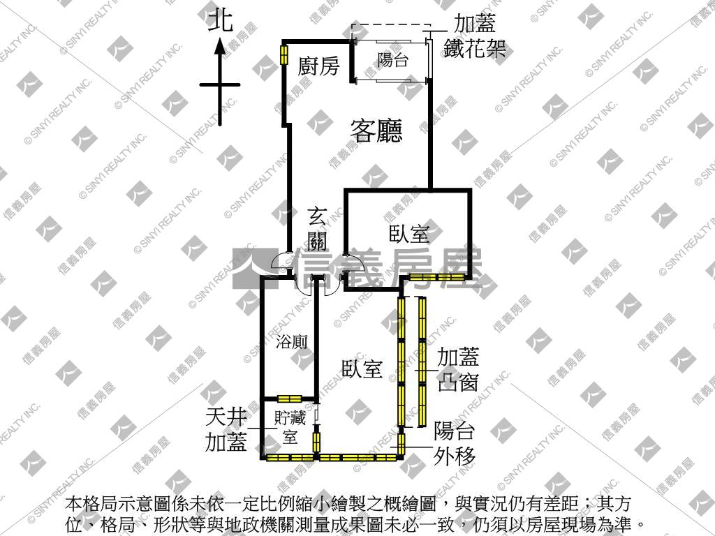 忠孝精緻２房華廈房屋室內格局與周邊環境