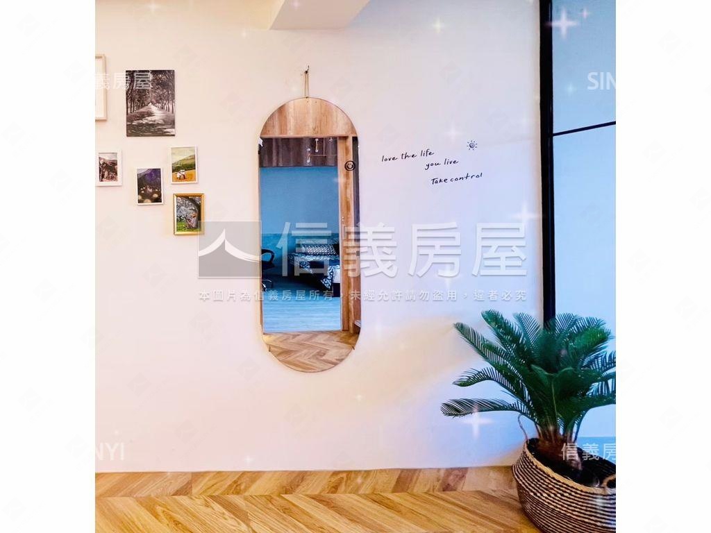 水湳黃金地段質感系美兩房房屋室內格局與周邊環境