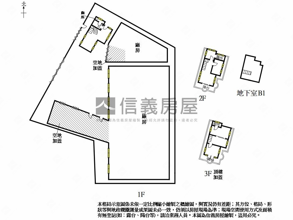永康約９１９地坪乙工廠房屋室內格局與周邊環境