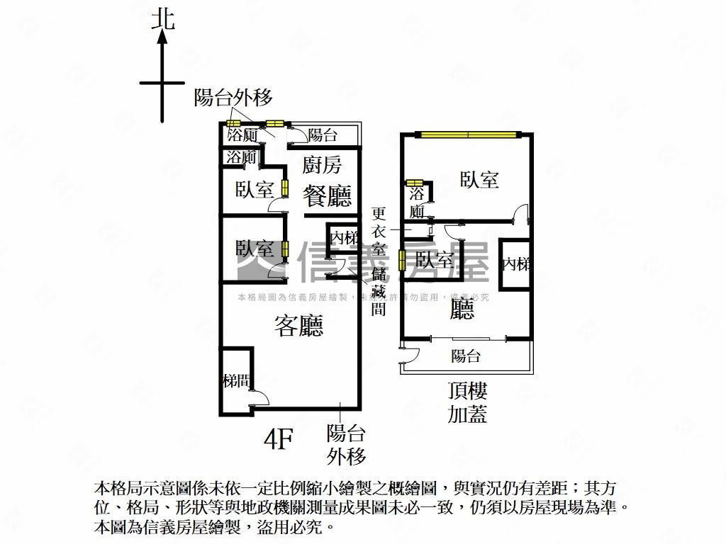 專任蘆洲捷運站四樓頂加房屋室內格局與周邊環境