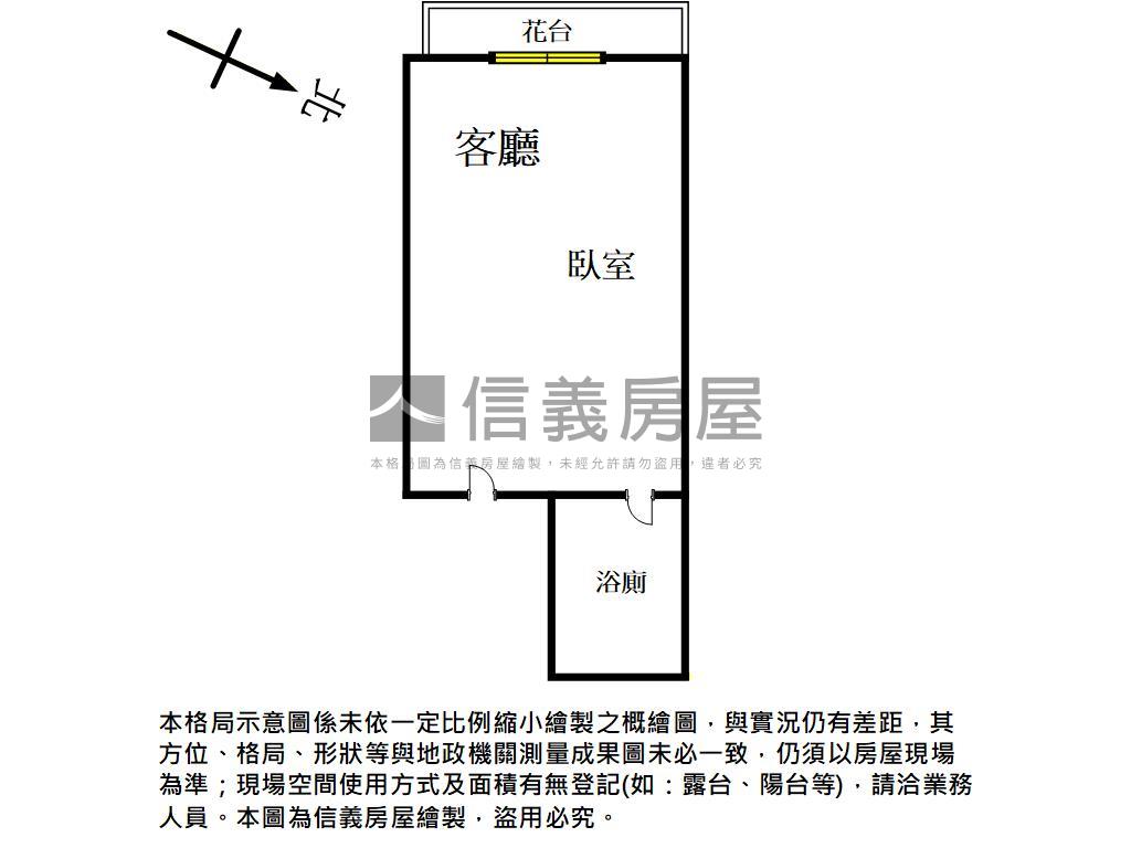 低總價，電通市小套房房屋室內格局與周邊環境