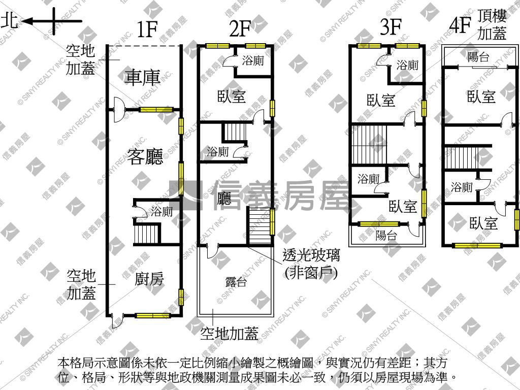 優質裝修邊間透天三面採光房屋室內格局與周邊環境