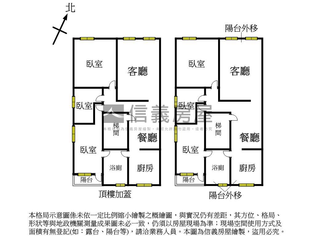 新★萬大捷運頂樓大空間房屋室內格局與周邊環境