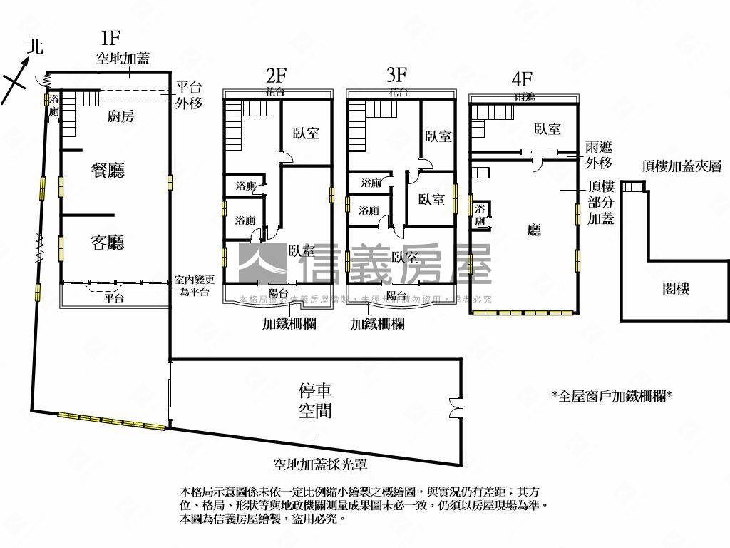 適辦公倉儲臨路透天近鬧區房屋室內格局與周邊環境