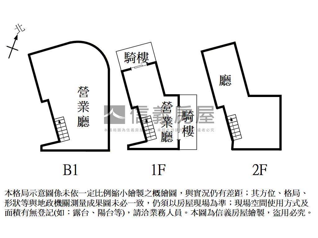 永康中正北路角窗店面房屋室內格局與周邊環境