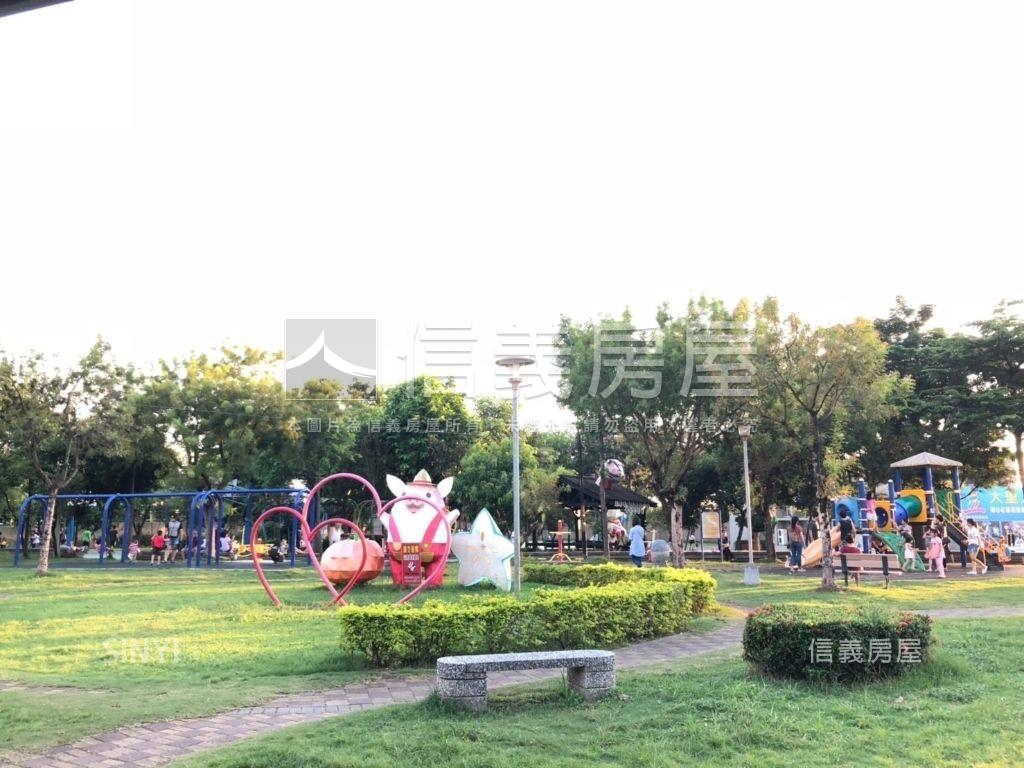 大里重劃區前院花園別墅房屋室內格局與周邊環境