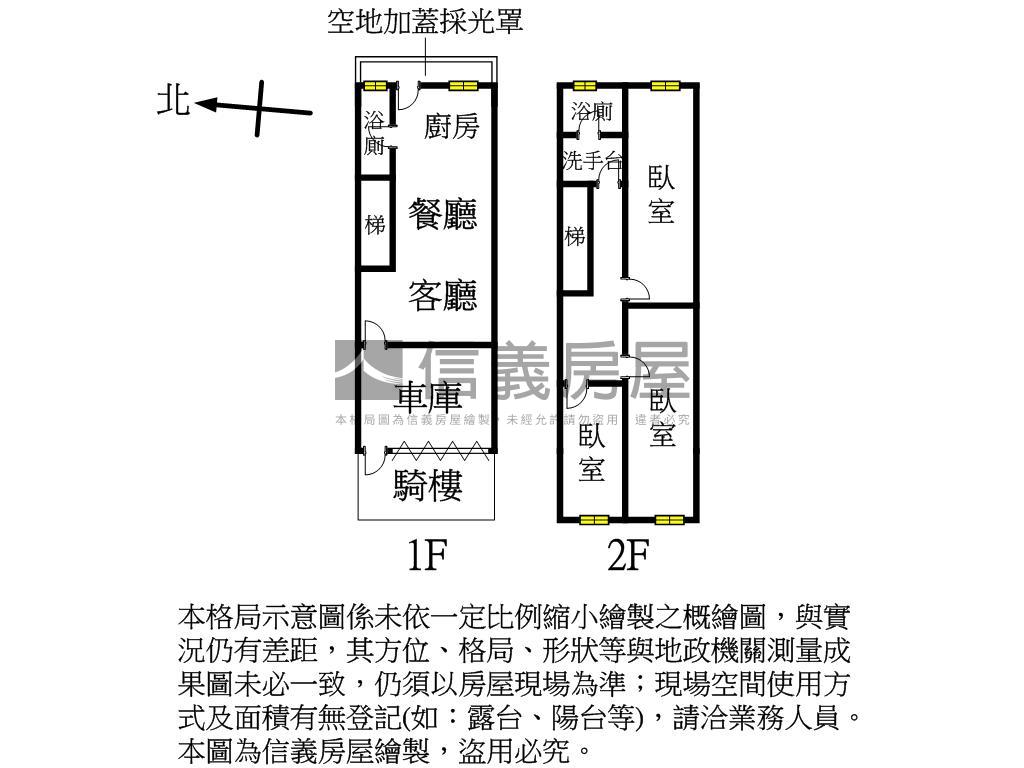 龜山小資成家透天房屋室內格局與周邊環境