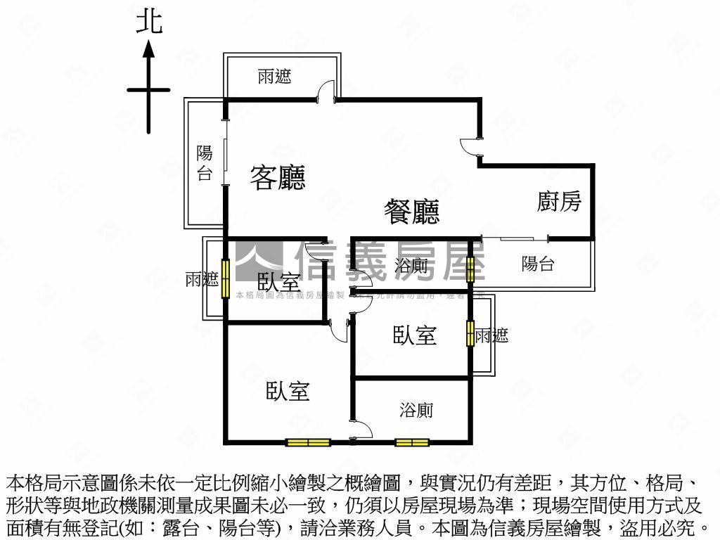 專簽！信義之璽雙車精品宅房屋室內格局與周邊環境