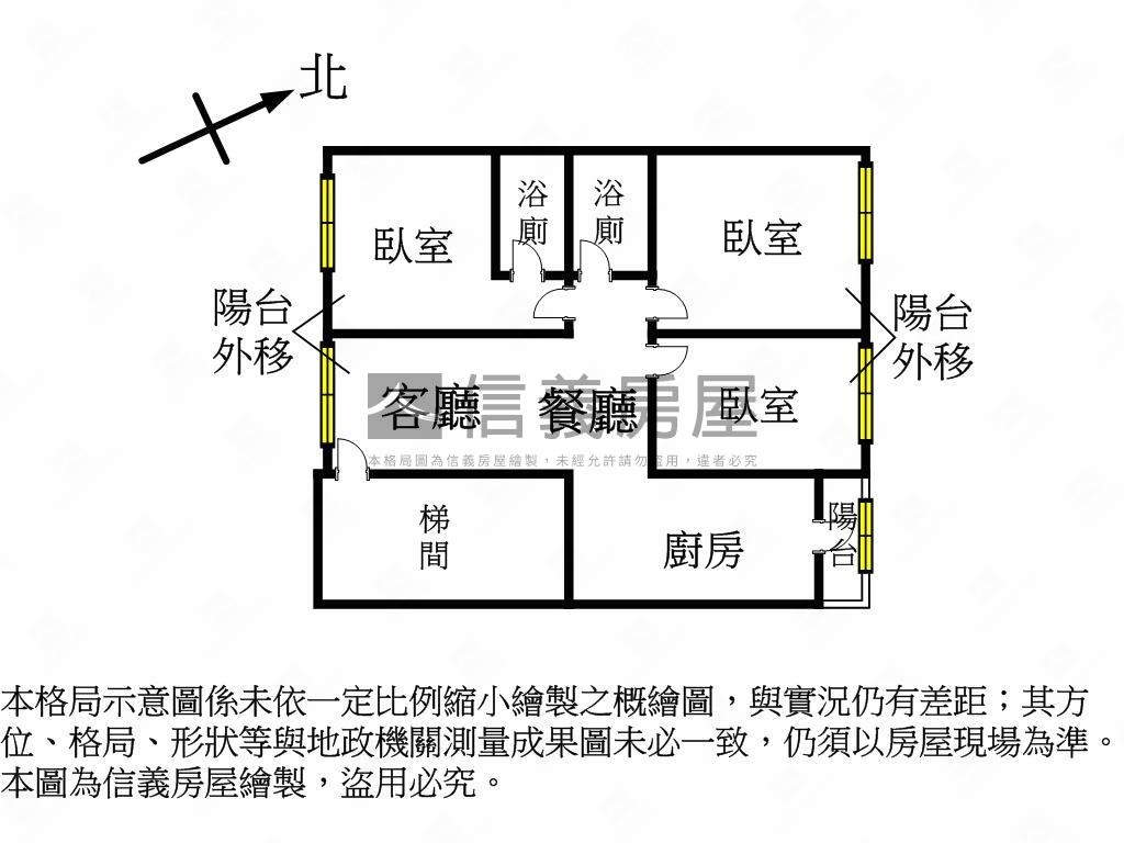 景華街公寓２Ｆ裝潢美屋房屋室內格局與周邊環境