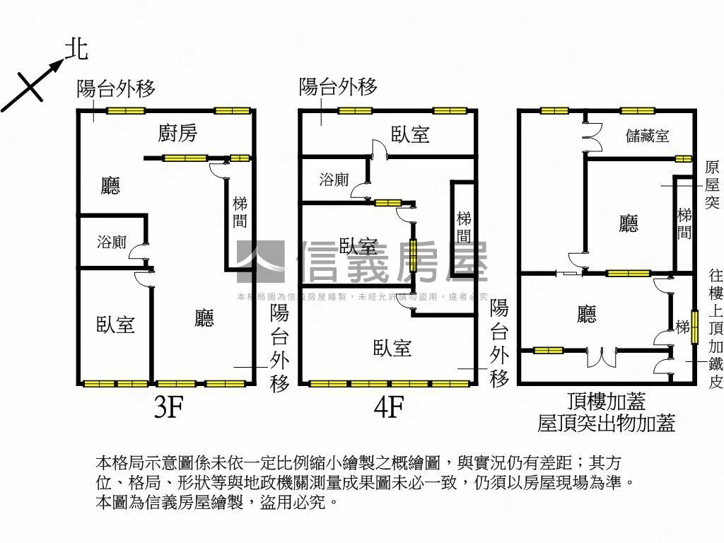 基隆劉銘傳路市區四房上疊房屋室內格局與周邊環境