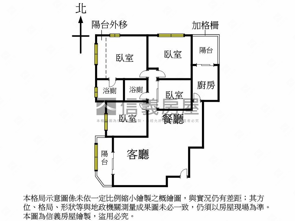 麗池高樓視野裝潢四房平車房屋室內格局與周邊環境