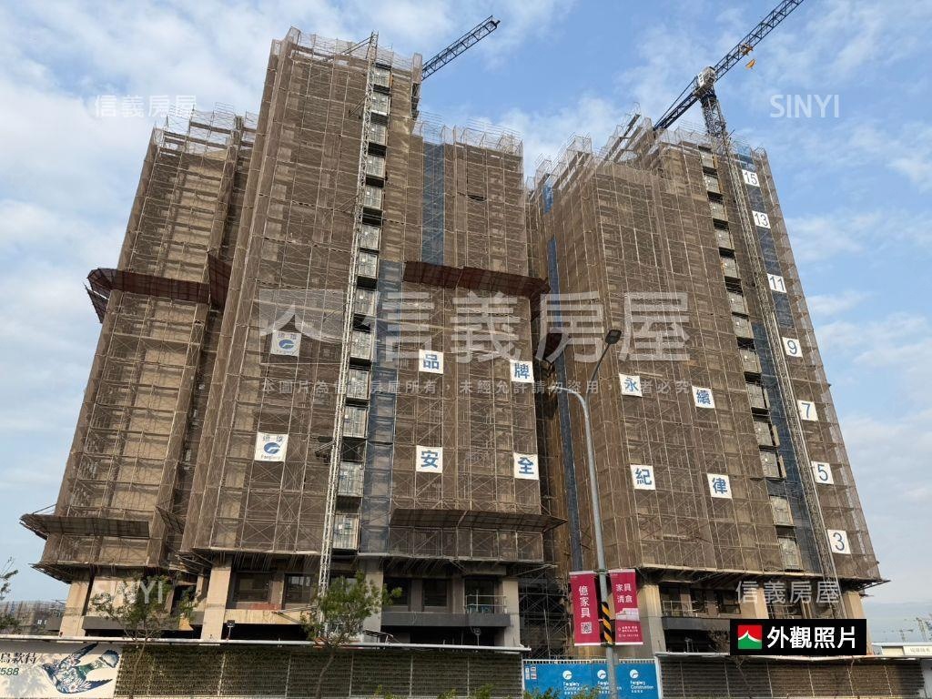 遠雄綠禾Ｃ１三房平車房屋室內格局與周邊環境