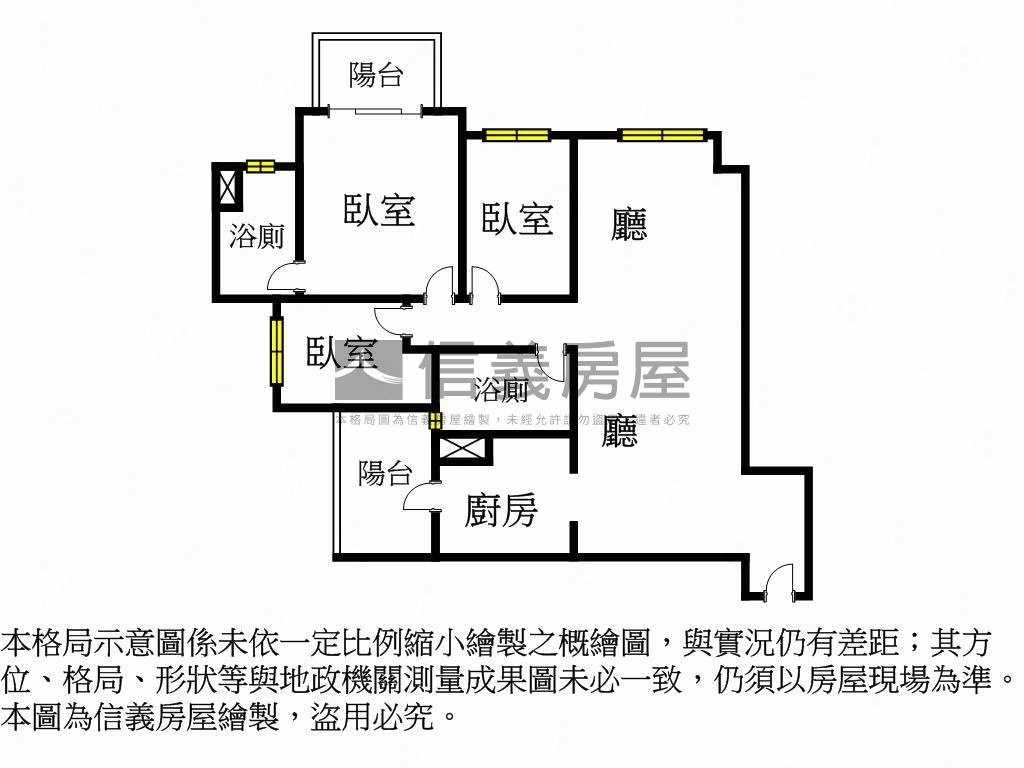 遠雄綠禾Ｃ１三房平車房屋室內格局與周邊環境