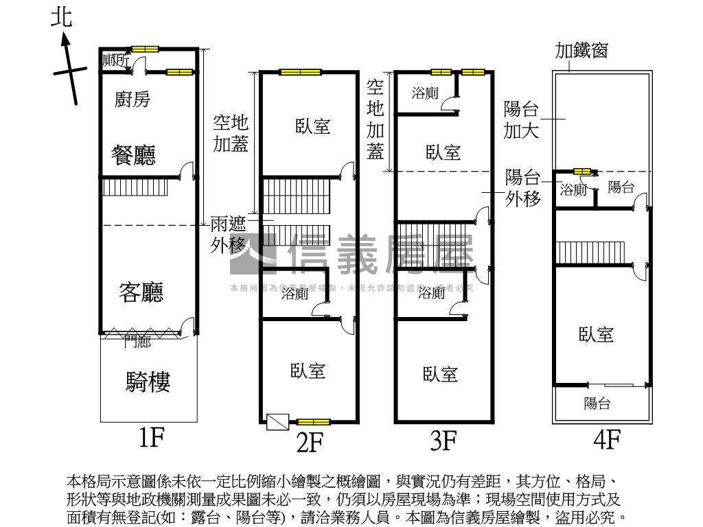宏光臻藏透天房屋室內格局與周邊環境