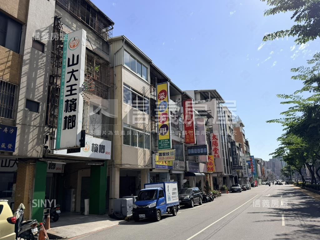 正中清路商業區透天店面房屋室內格局與周邊環境