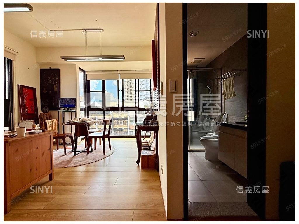 大面寬角間百坪電梯店墅房屋室內格局與周邊環境