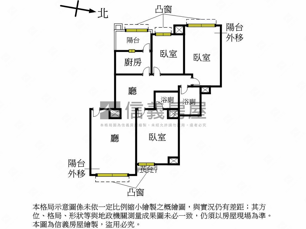 濱湖特區Ａ·光韻三房電梯房屋室內格局與周邊環境
