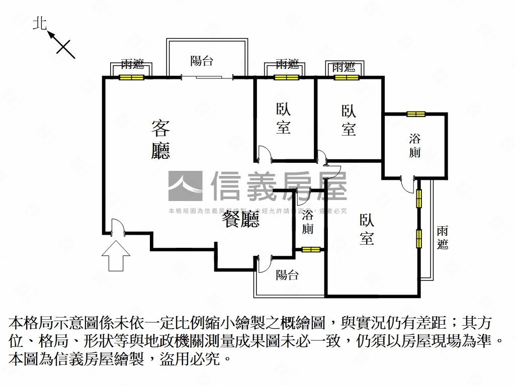新案～龍舜東方三房雙平車房屋室內格局與周邊環境