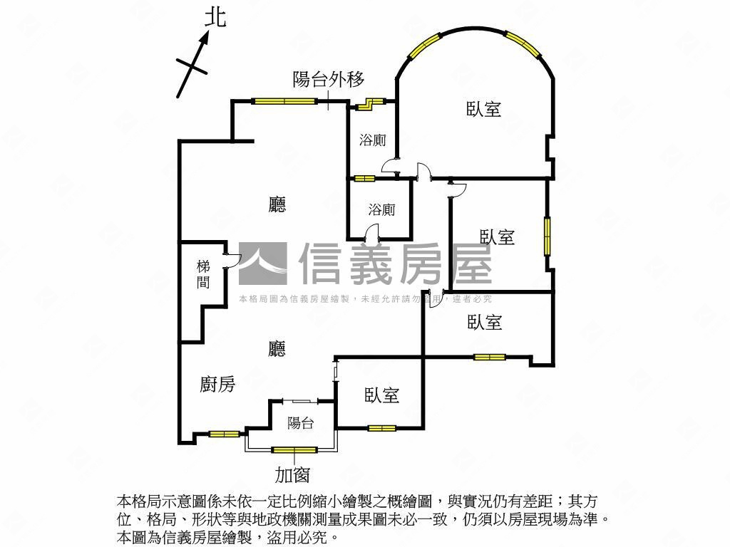 近捷運站大四房平車房屋室內格局與周邊環境