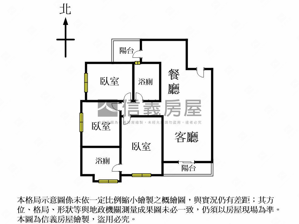總太明日三房平車房屋室內格局與周邊環境