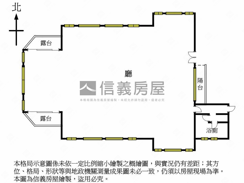 豐原氣派美辦華銀大樓房屋室內格局與周邊環境