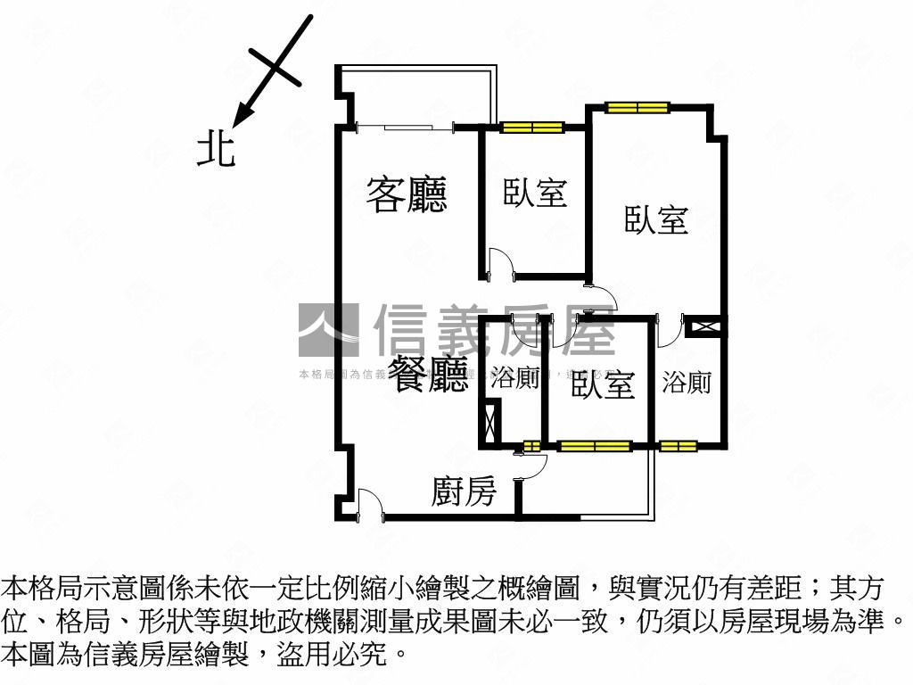 專委聚吉第大３房平車房屋室內格局與周邊環境