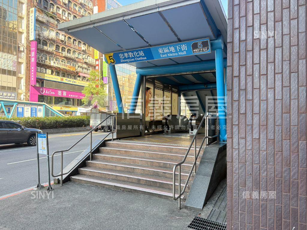 忠孝敦化捷運站口禮仁純辦房屋室內格局與周邊環境