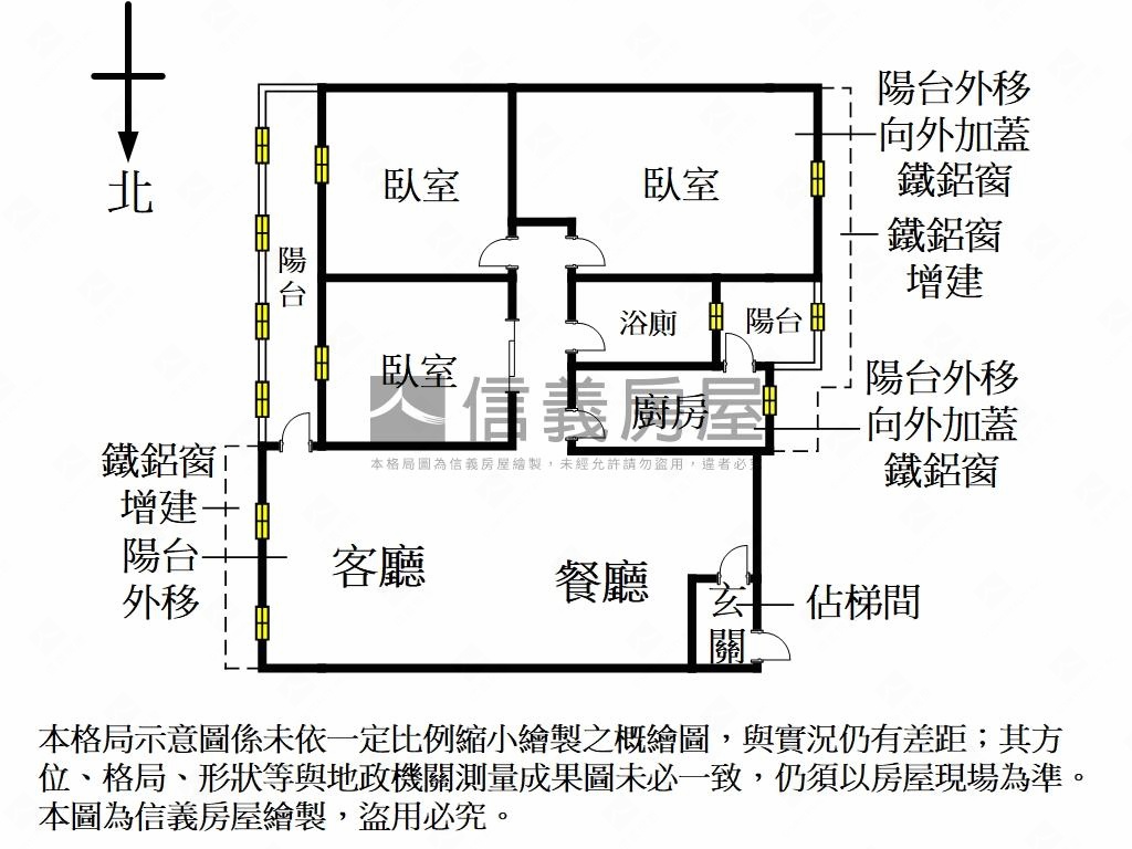 新☆捷運松江南京電梯三房房屋室內格局與周邊環境