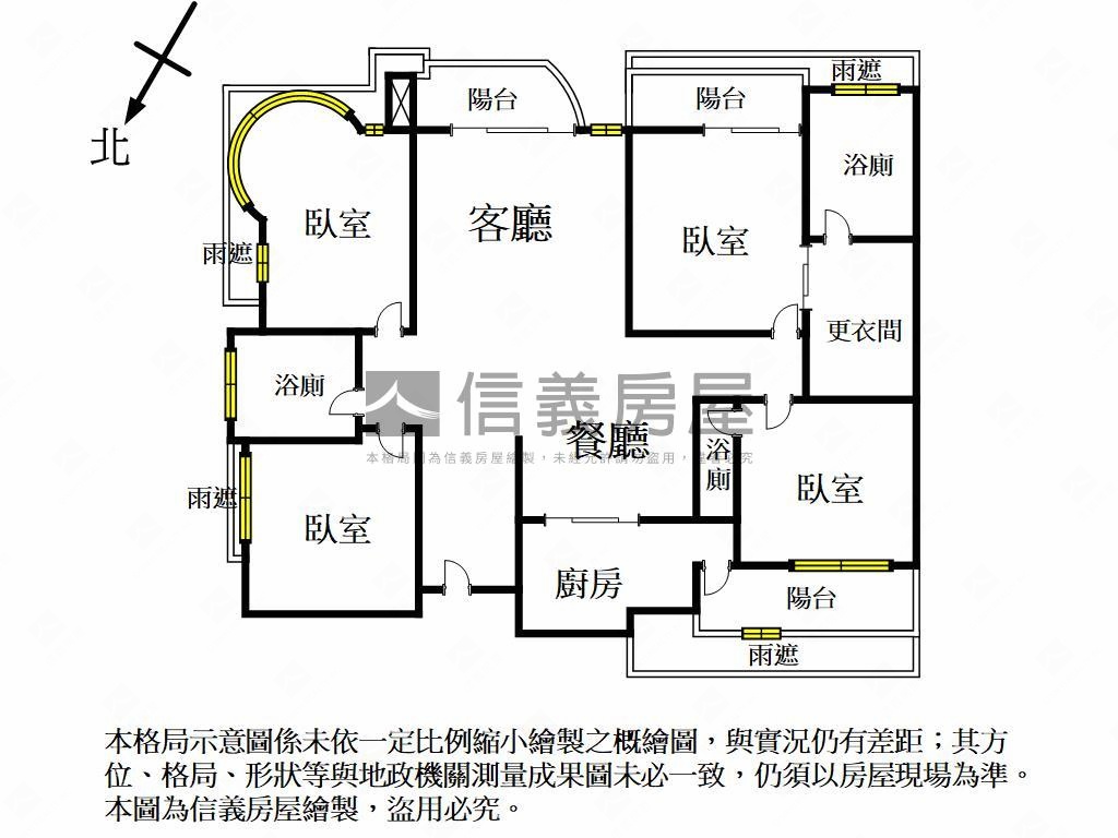 愛河首排水悅四房平車房屋室內格局與周邊環境