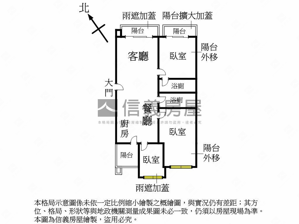 高樓景觀屋～北大國中學區房屋室內格局與周邊環境