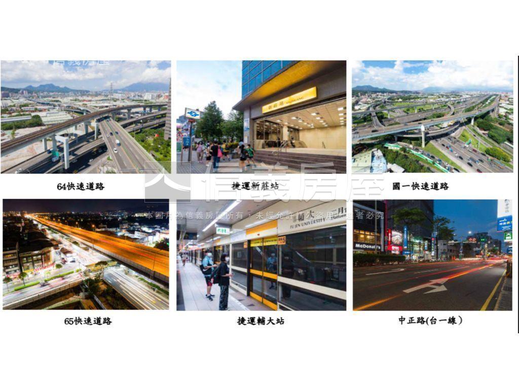 瀚羽蒔光Ａ１１樓遠景車位房屋室內格局與周邊環境