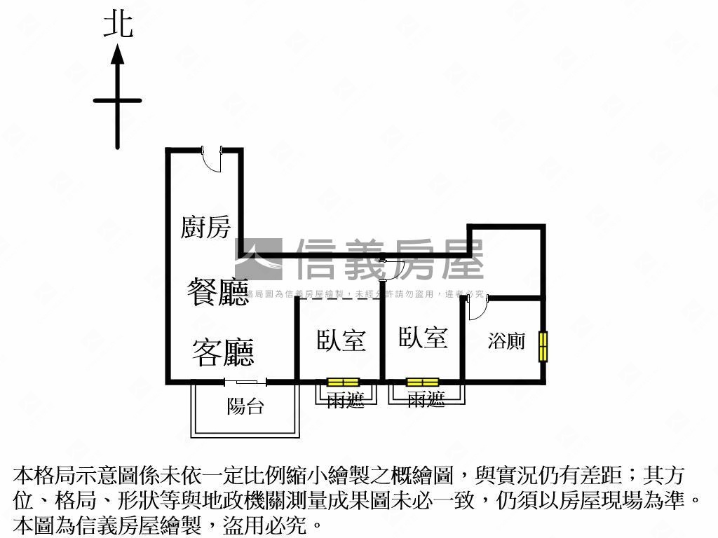 近未來中國醫ＢＯＴ案兩房房屋室內格局與周邊環境
