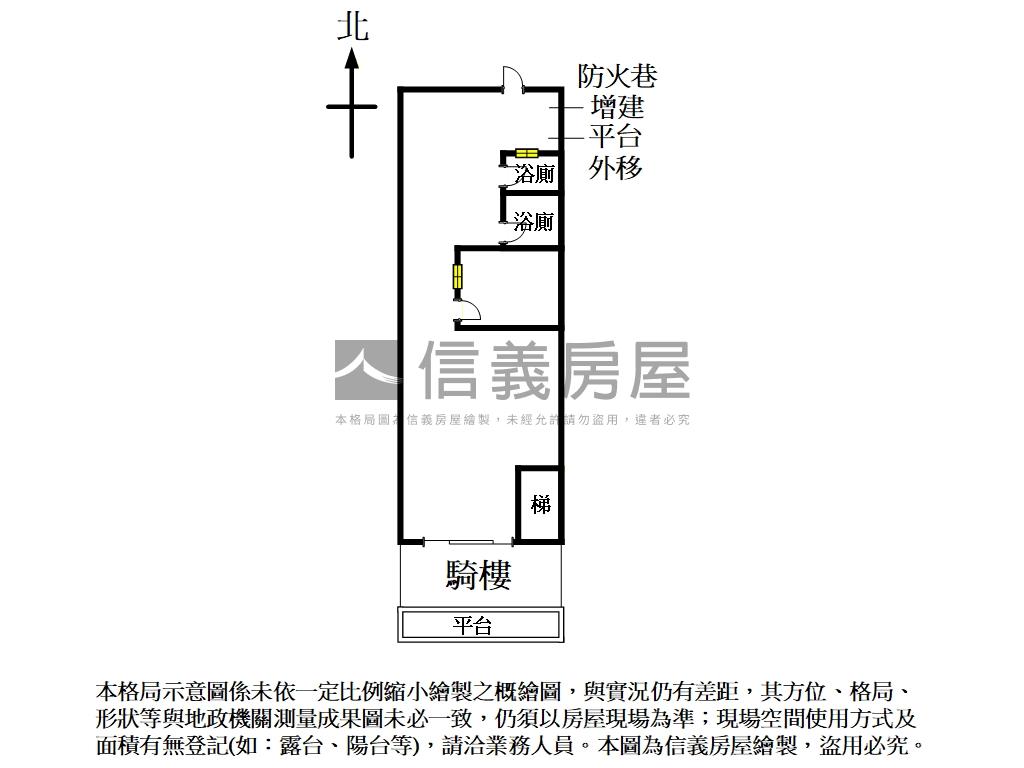 中港大空間金店面房屋室內格局與周邊環境