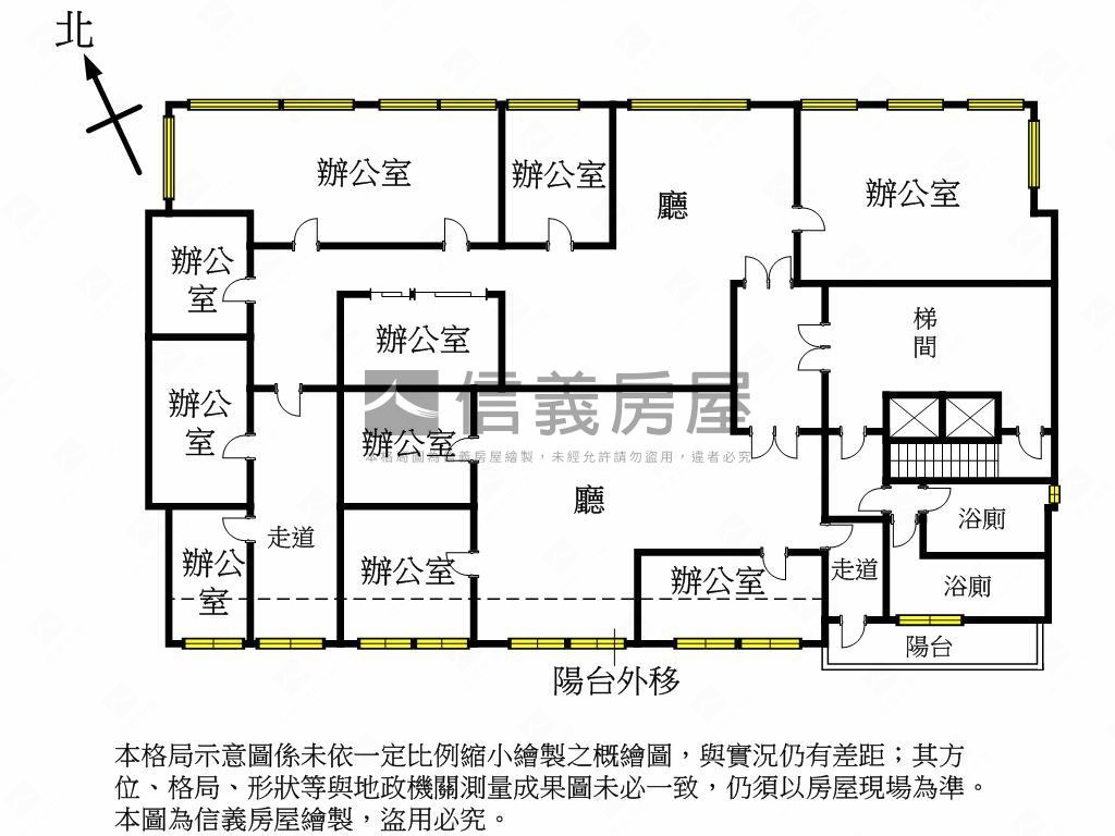 文心森林視野大商辦房屋室內格局與周邊環境