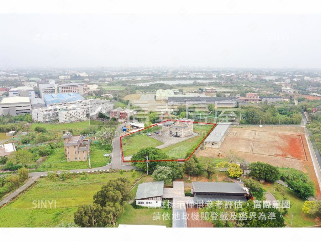 崙坪田園大莊園生活房屋室內格局與周邊環境