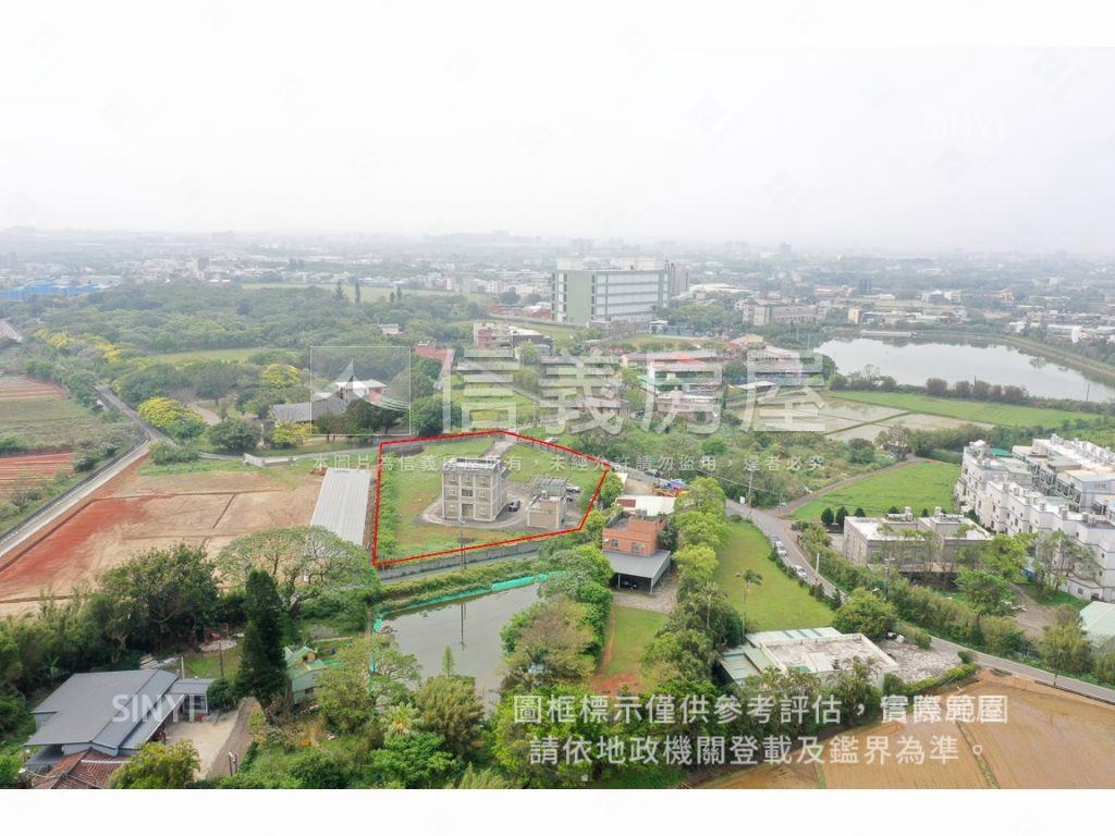崙坪田園大莊園生活房屋室內格局與周邊環境