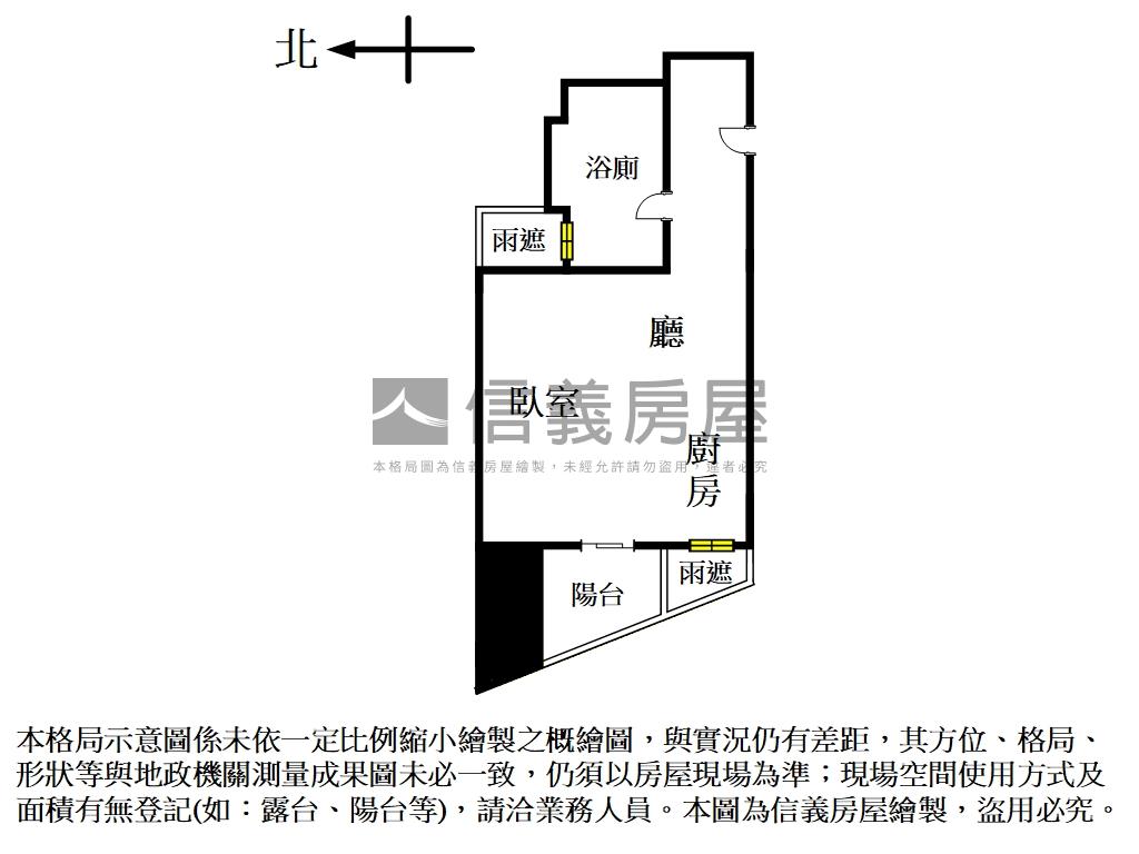 精緻西門美居套房房屋室內格局與周邊環境
