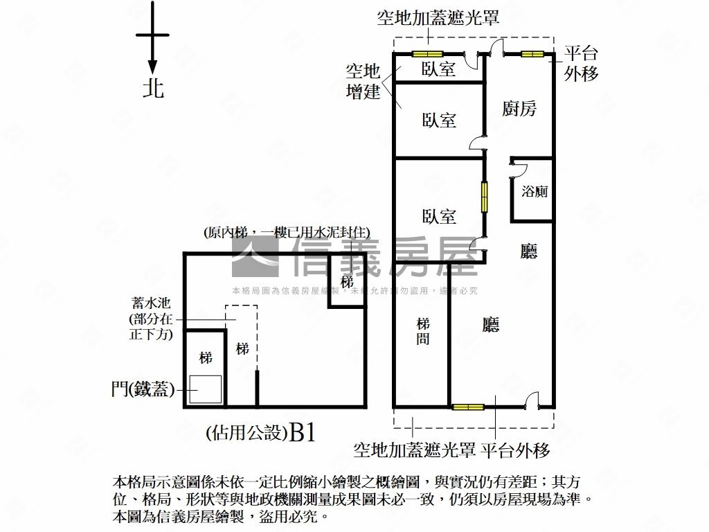 古亭近公園孝親一樓房屋室內格局與周邊環境
